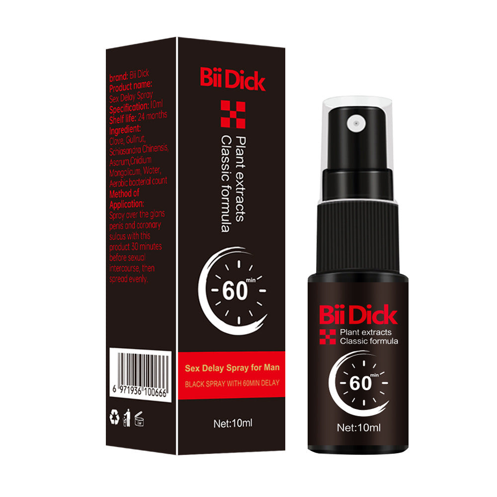 Bii Dick Man Delay Spray for Men - 10ml | Long-Lasting Performance