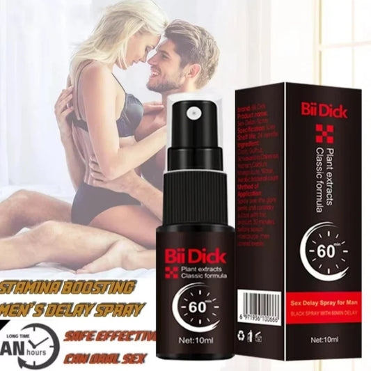 Bii Dick Man Delay Spray for Men - 10ml | Long-Lasting Performance